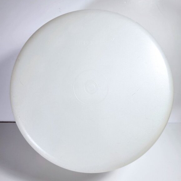 Tupperware Cake Carrier Round with Handle Harvest Gold Made in Canada Vintage - Picture 7 of 10